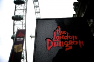 The Dungeon is now next to the London Eye.